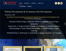 Tablet Screenshot of excell.net