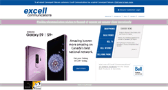 Desktop Screenshot of excell.ca
